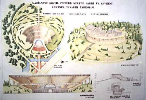 Gaziantep 100. Yıl Atatürk Kültür Parkı ve Çevresi Kentsel Tasarım Proje Yarışması - 4