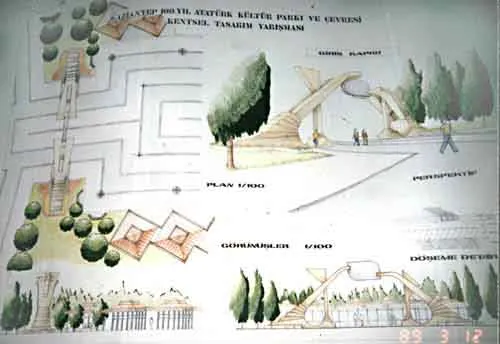 Gaziantep 100. Yıl Atatürk Kültür Parkı ve Çevresi Kentsel Tasarım Proje Yarışması - 8
