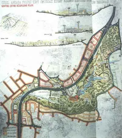 "Beautiful Ankara" Project, Northern Part of the Urban Spine Urban Design Competition