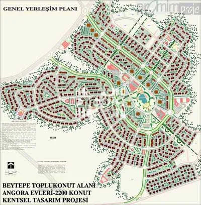 Angora Houses, 2,200 Dwellings and Social Facilities Urban Design Project - 1