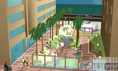 Mersin Metropolitan Municipality Pedestrian Street Landscape Project - 1