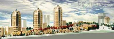Bahçeşehir T2 Commercial and Residential Centre Urban Design and Landscape Project - 4