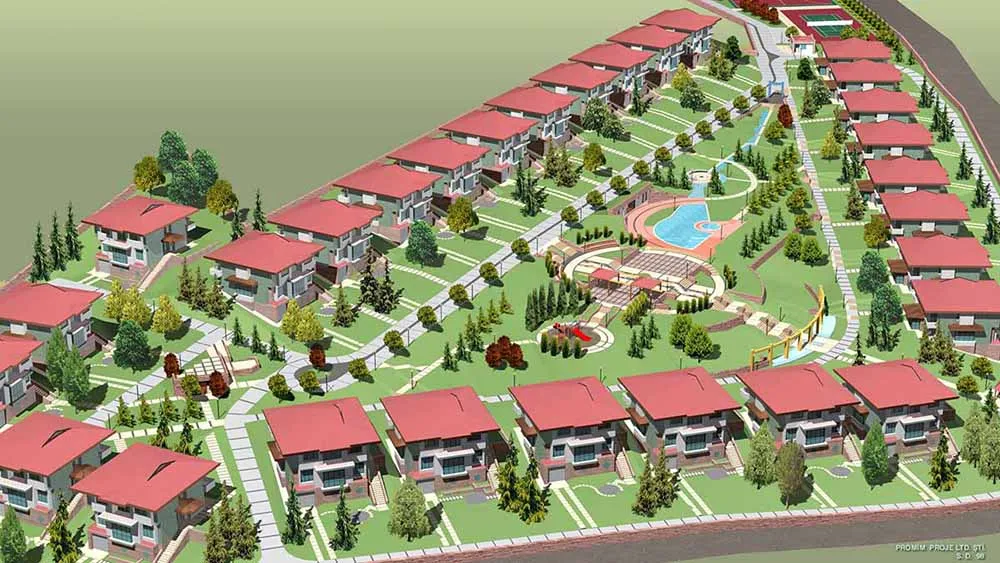 Koz İncek Konakları Çevre Düzenleme Projesi - 1