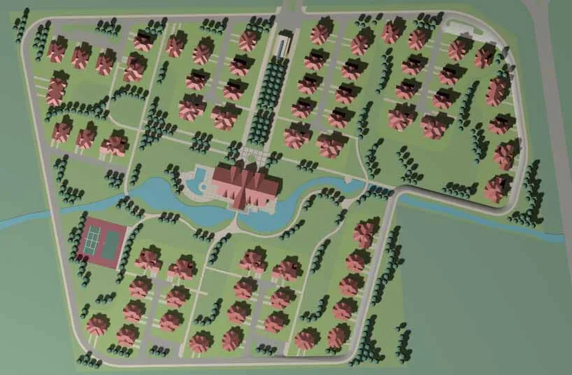 Crystal Air Residential Compound Conceptual Design - 1