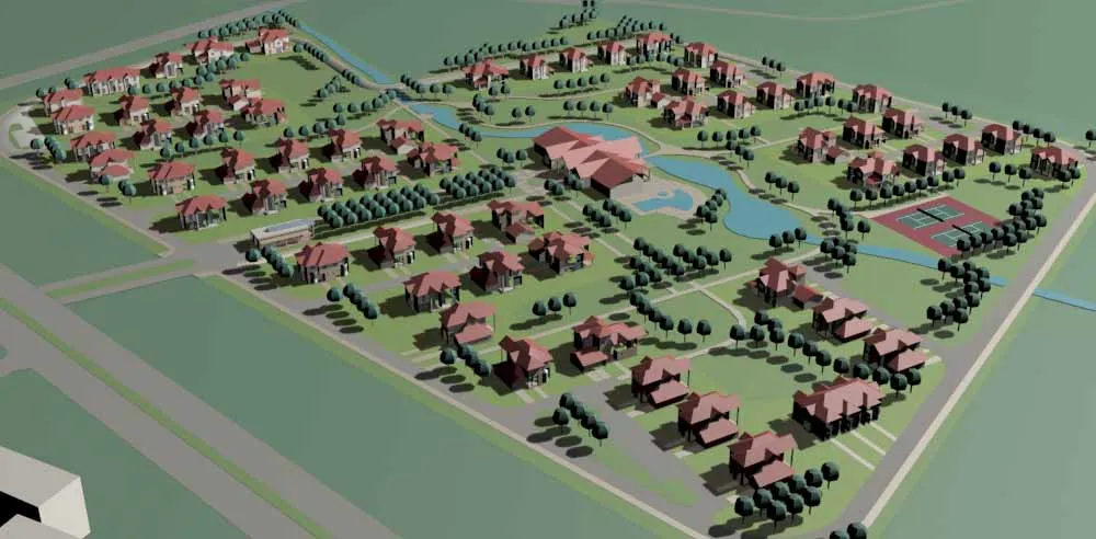 Crystal Air Residential Compound Conceptual Design - 3