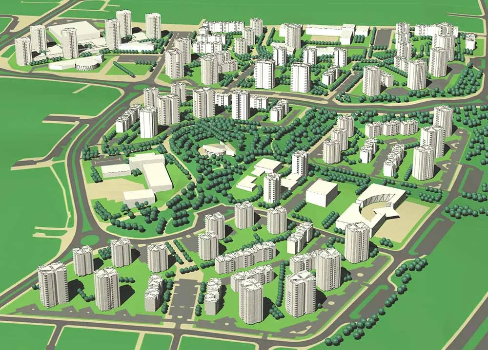 Oyak Eryaman Mass Housing Area Landscape Design Project