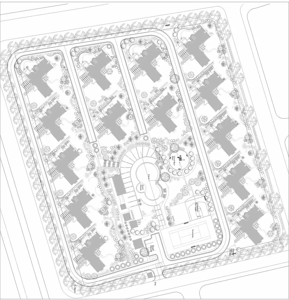 Samsun Residences Landscape Design Project