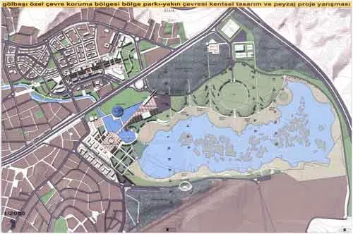 Ankara Gölbaşı Regional Park and Surroundings Urban Design & Landscape Planning Competition - 2