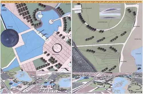 Ankara Gölbaşı Regional Park and Surroundings Urban Design & Landscape Planning Competition - 3