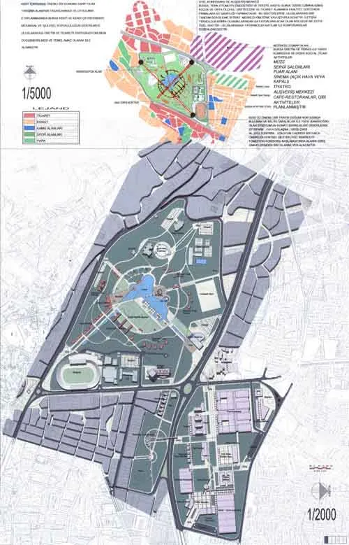 Bursa Kültürpark and Close Surroundings Planning & Design Competition
