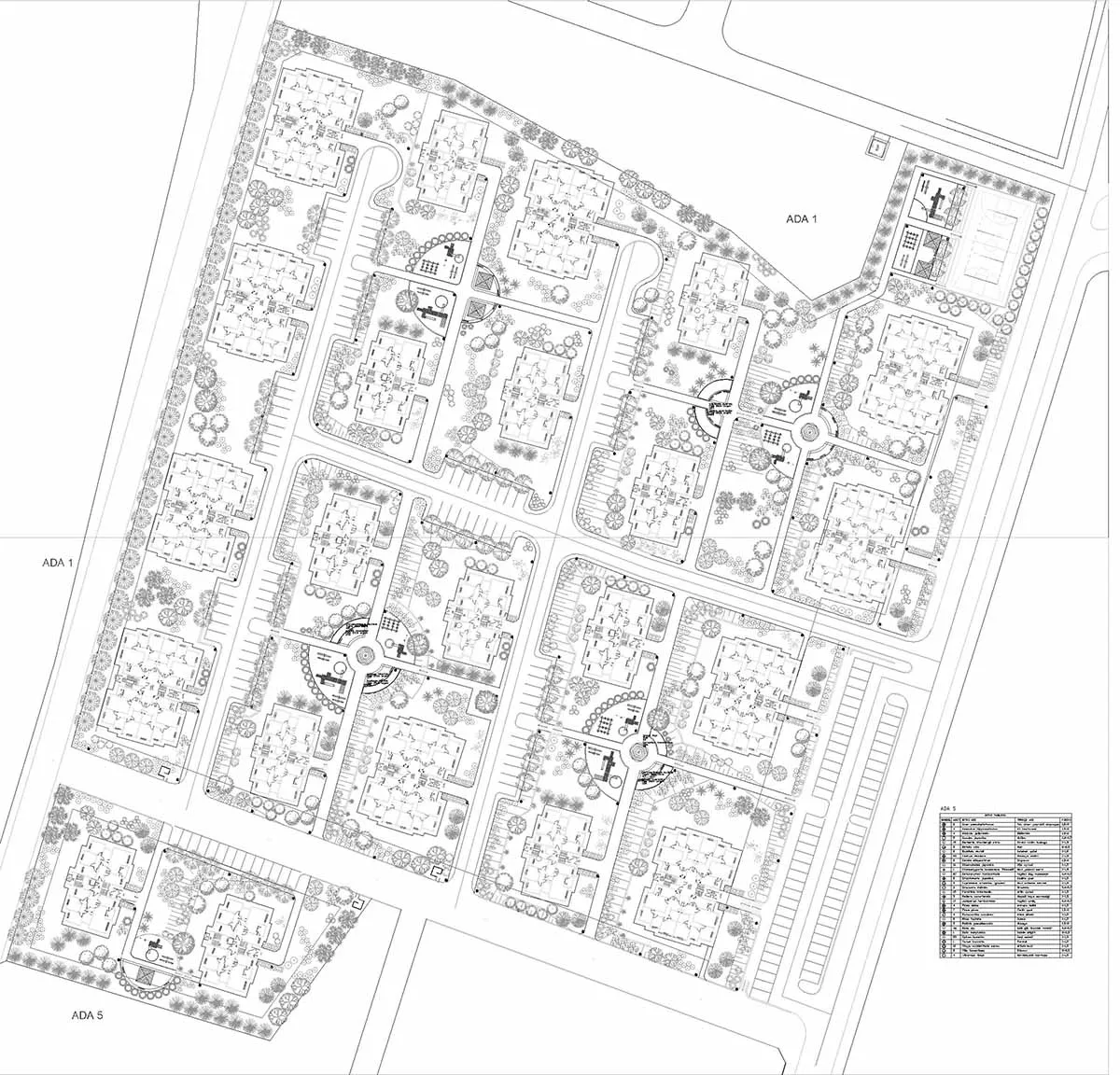 İkitelli Earthquake Housing Landscape Design Project - 1