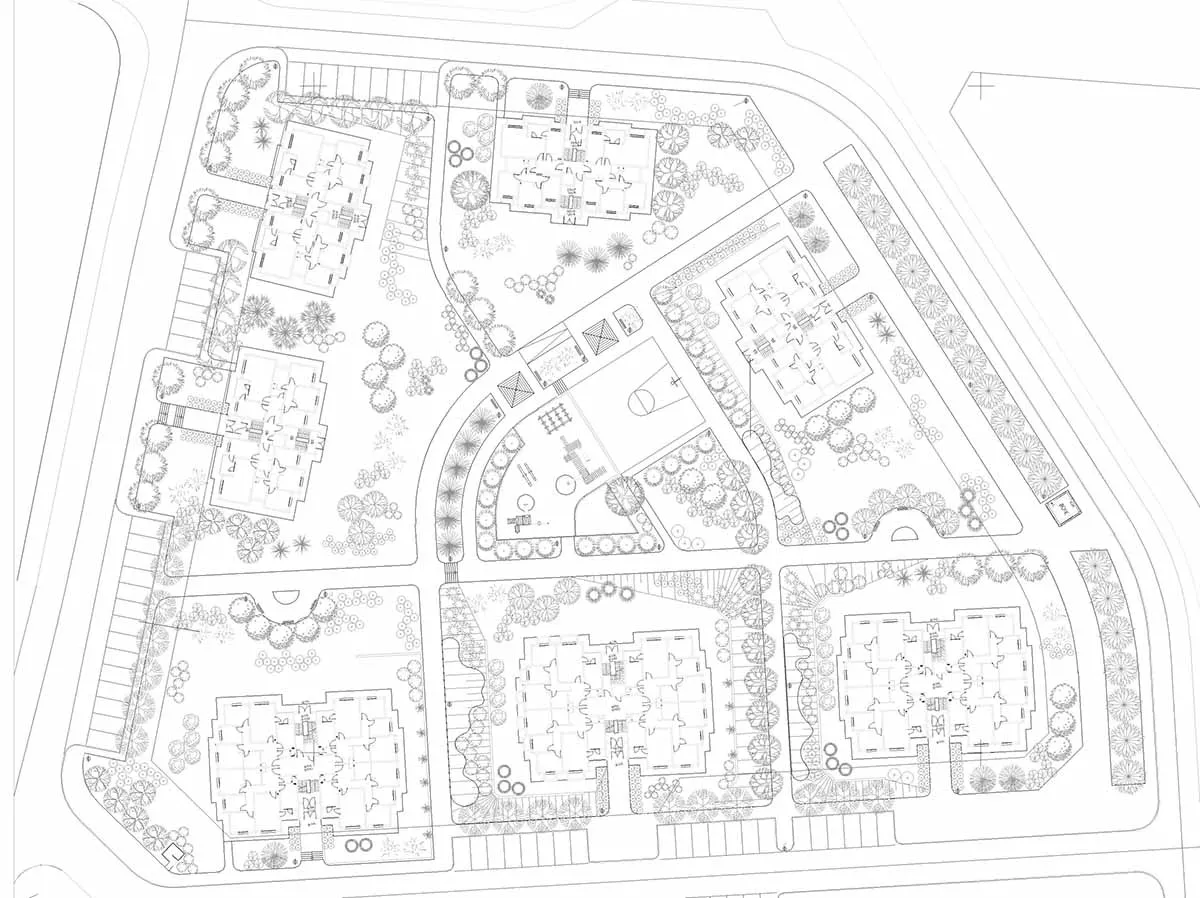 İkitelli Earthquake Housing Landscape Design Project - 2