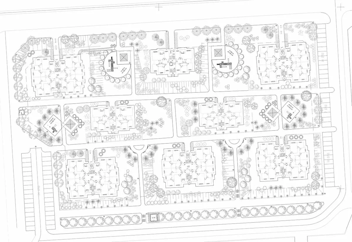 İkitelli Earthquake Housing Landscape Design Project - 4