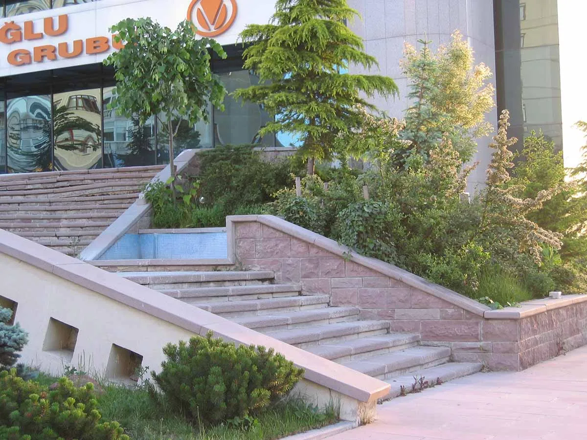 Veziroğlu Group of Companies Headquarters Landscape Design Project - 3