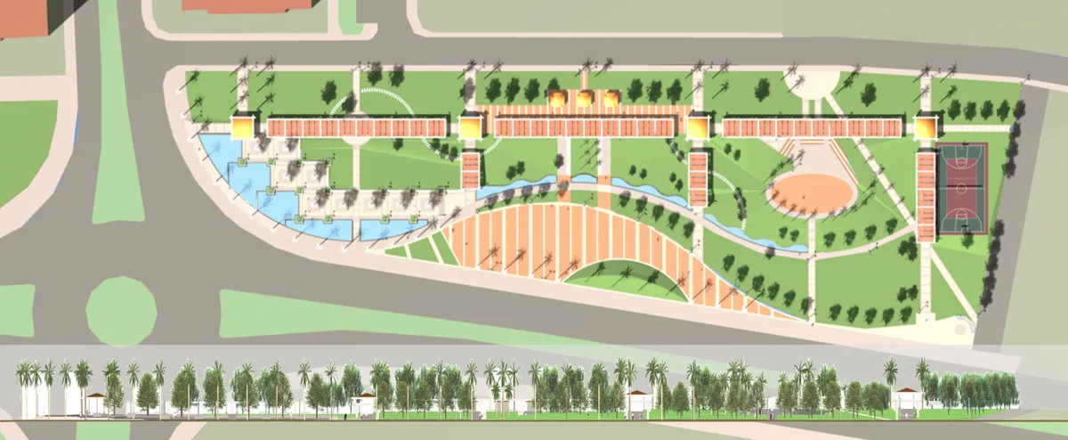 Mersin Kumluk City Park Landscape Design Project - 1