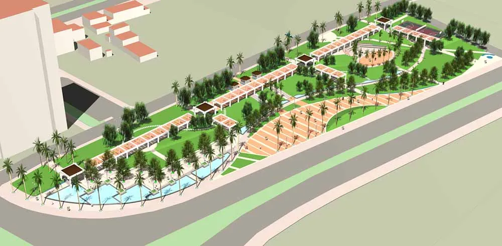 Mersin Kumluk City Park Landscape Design Project - 7
