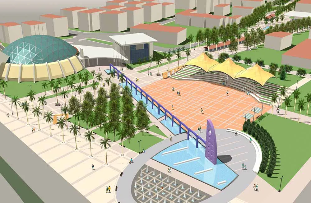 Mersin Mugdat Culture Square Surroundings Landscape Project