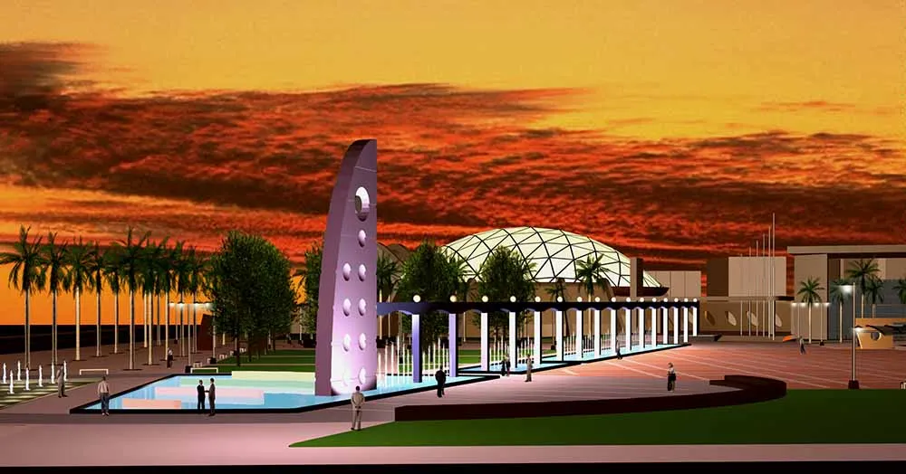 Mersin Mugdat Culture Square Surroundings Landscape Project - 4