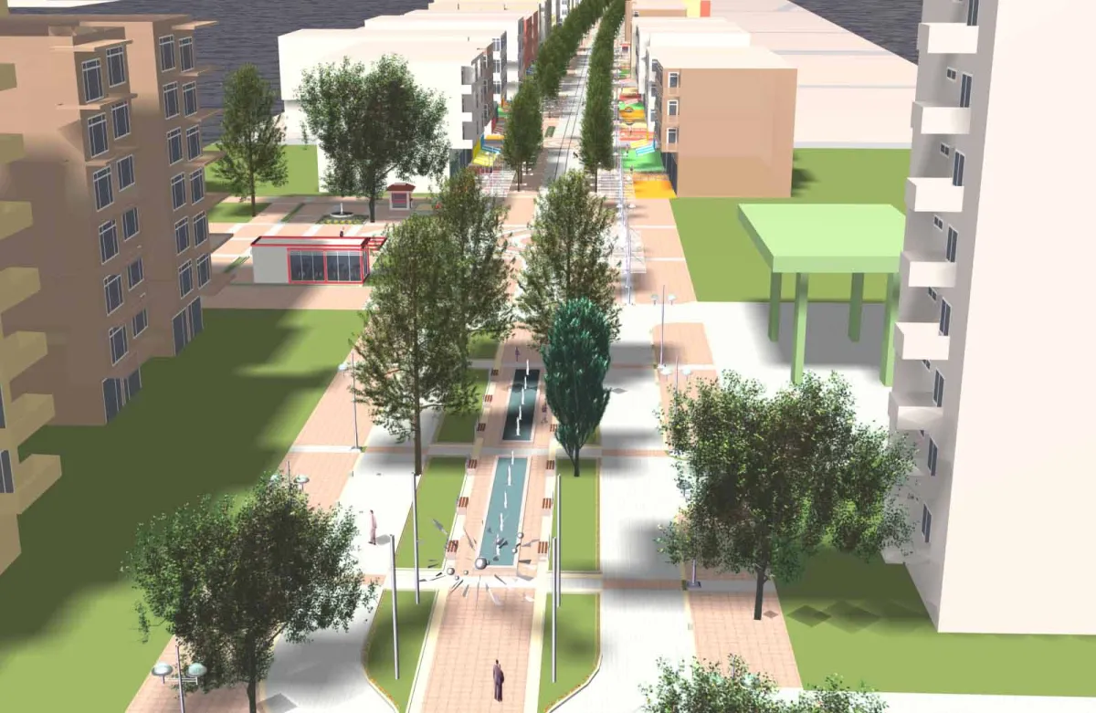 Aşkabat Avenue (7th Avenue) Urban Design Project
