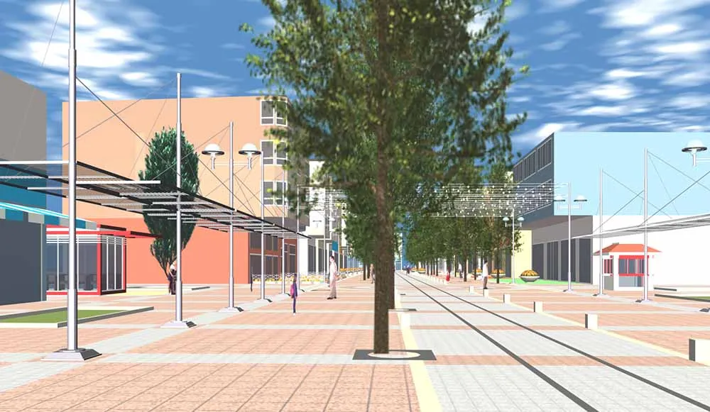 Aşkabat Avenue (7th Avenue) Urban Design Project - 2