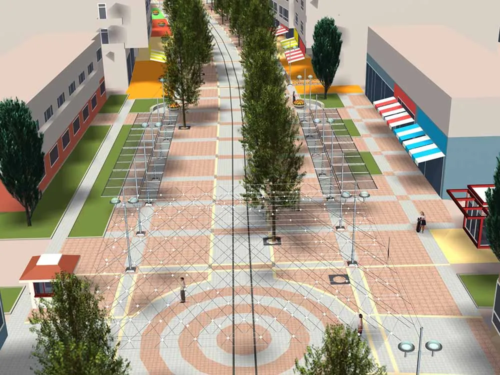 Aşkabat Avenue (7th Avenue) Urban Design Project - 3