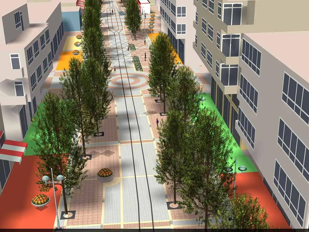 Aşkabat Avenue (7th Avenue) Urban Design Project - 4