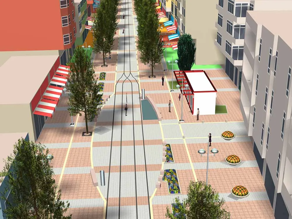 Aşkabat Avenue (7th Avenue) Urban Design Project - 5