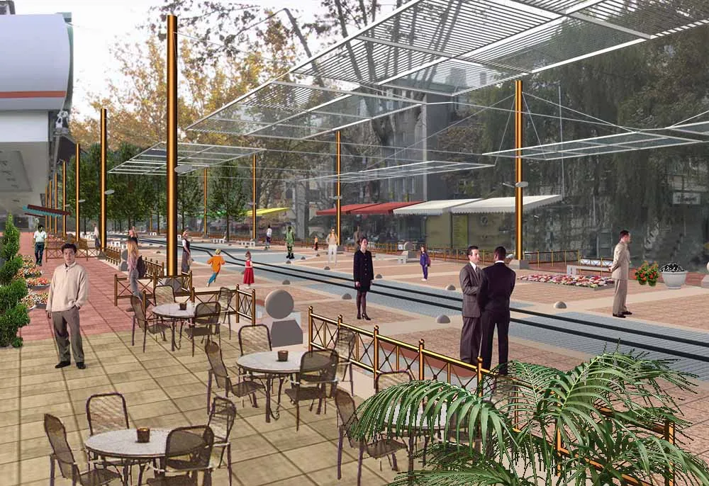 Aşkabat Avenue (7th Avenue) Urban Design Project - 6