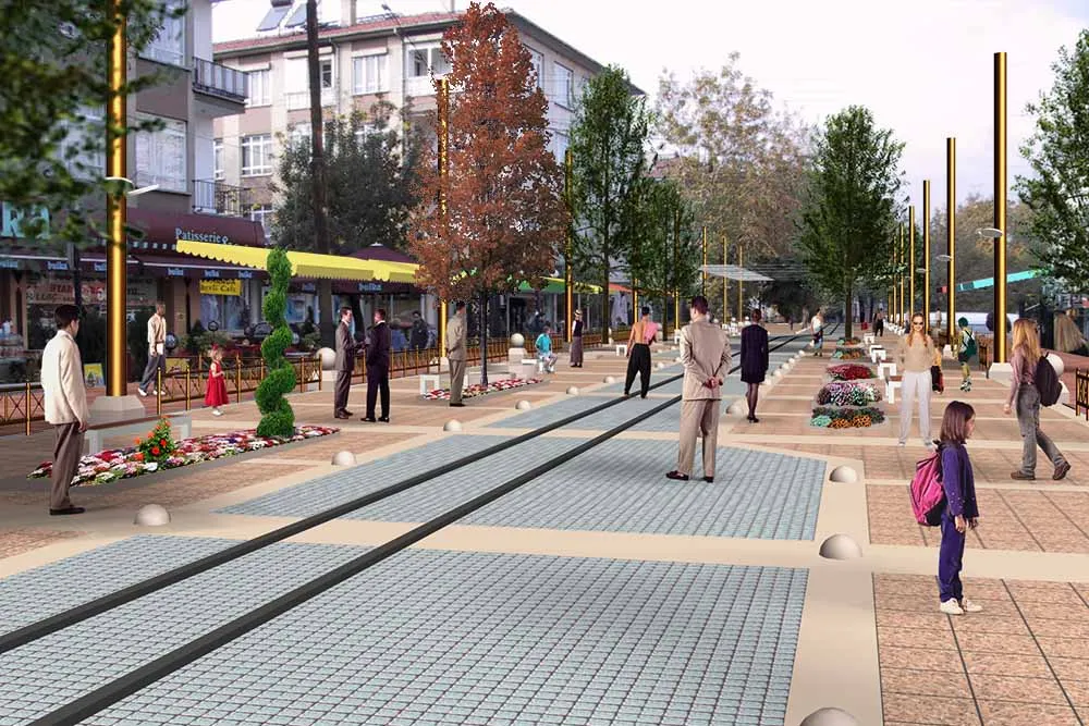 Aşkabat Avenue (7th Avenue) Urban Design Project - 7