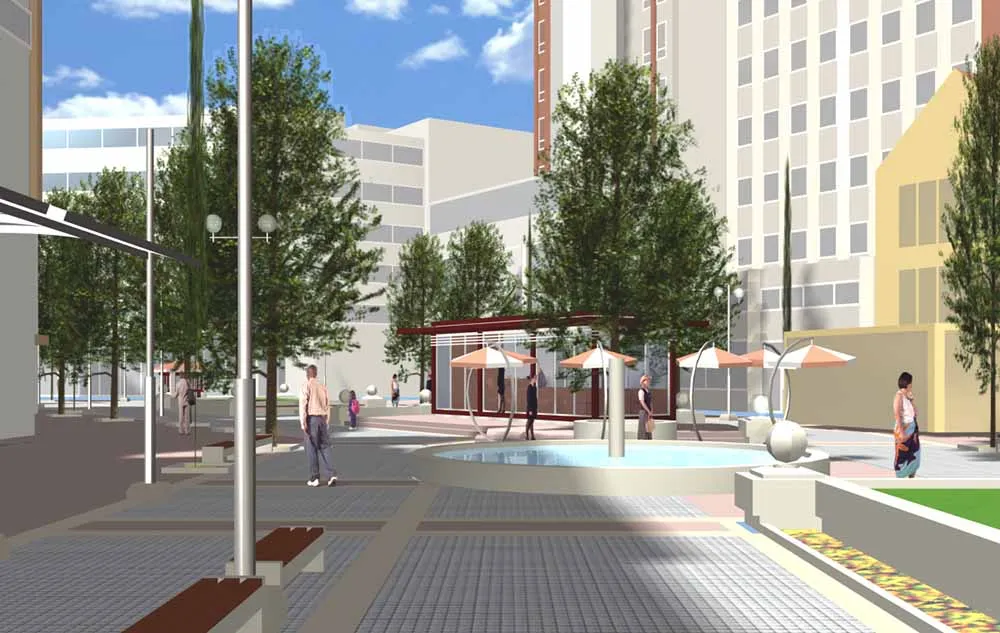 İzmir Caddesi Yaya Bölgesi Çevre Düzenleme Projesi - 4