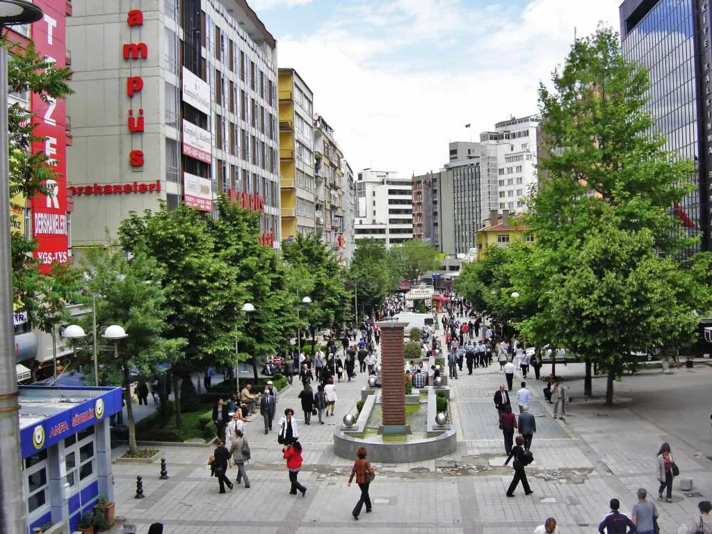 İzmir Street Pedestrian Zone Landscape Design Project