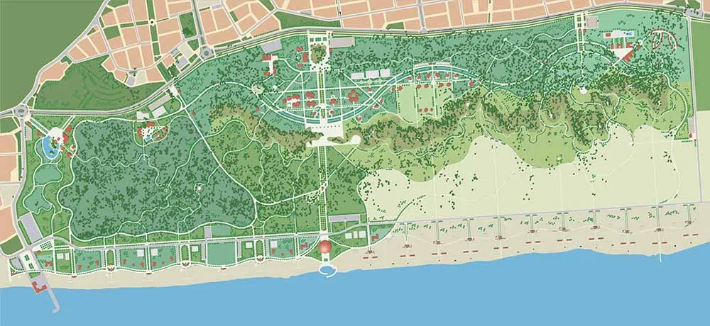 Larabeach Coastal Use Landscape Design Project - 1
