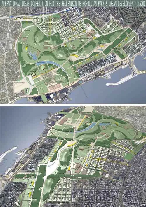 Hellenikon Metropolitan Parkı ve Kentsel Gelişimi Uluslararası Fikir Yarışması, Atina - Yunanistan - 2