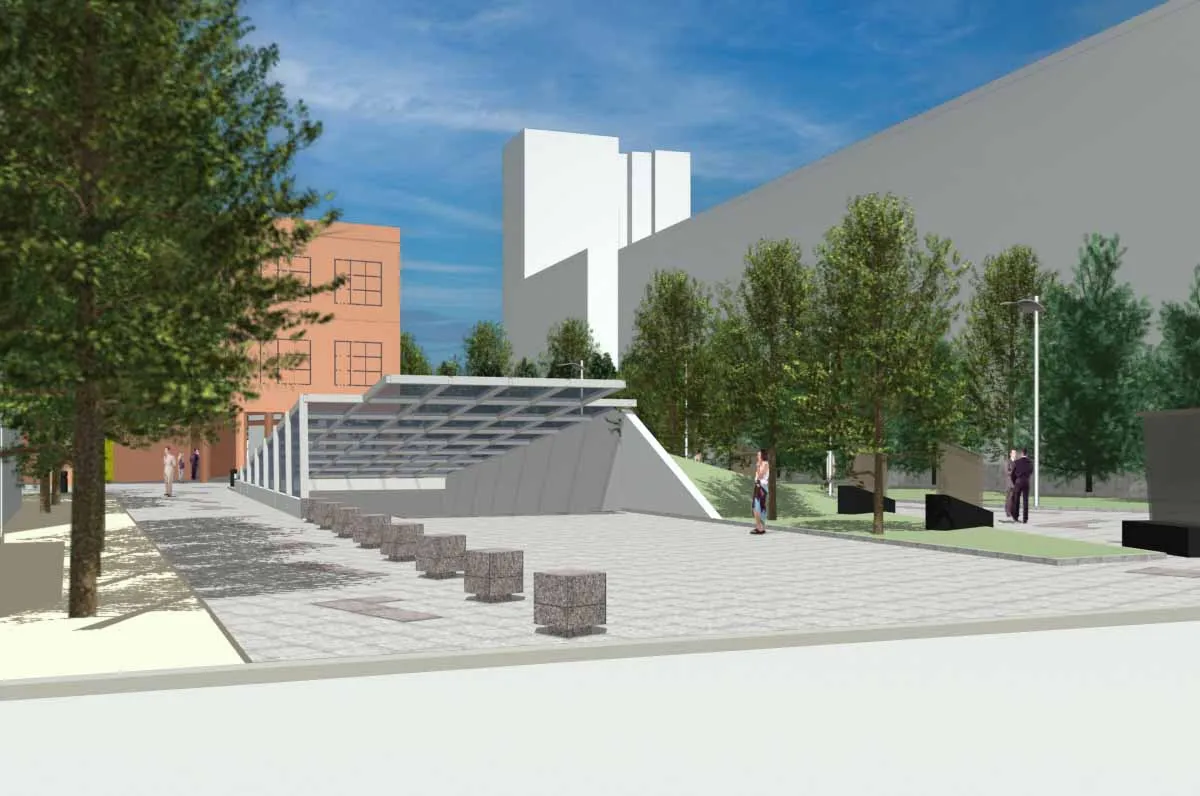 TOBTİM Moscow Trade Centre Landscape Design Project