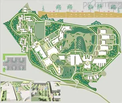 University of Sulaimani Campus and Veterinary Collage Landscape Master Project - 2