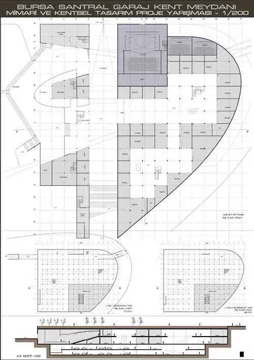 Bursa Santral Garaj Kent Meydanı Mimari ve Kentsel Tasarım Proje Yarışması - 3