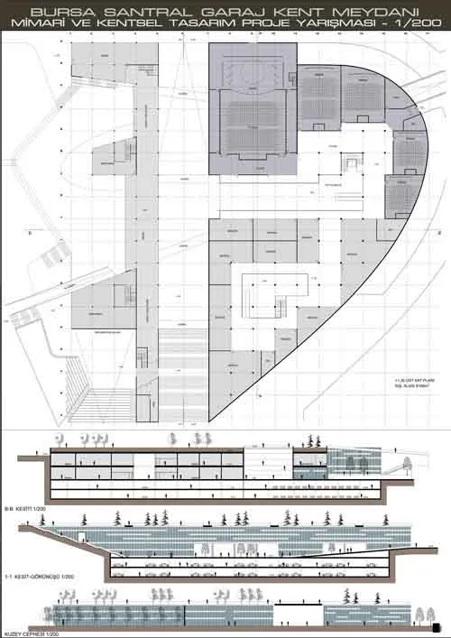 Bursa Santral Garaj Kent Meydanı Mimari ve Kentsel Tasarım Proje Yarışması - 4