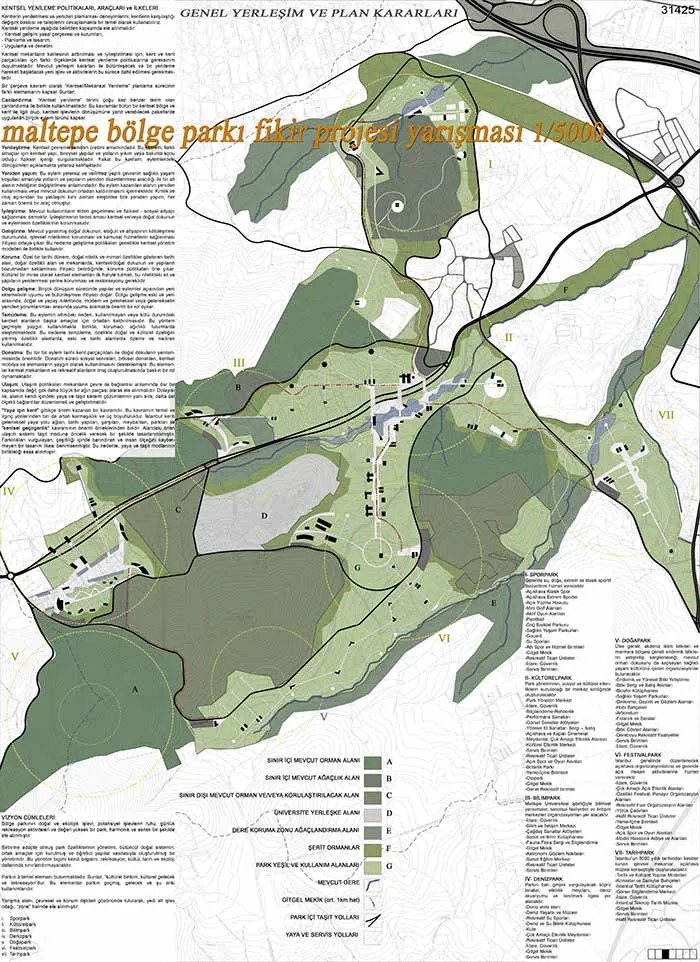 Istanbul Maltepe Regional Park Ideas Competition - 3
