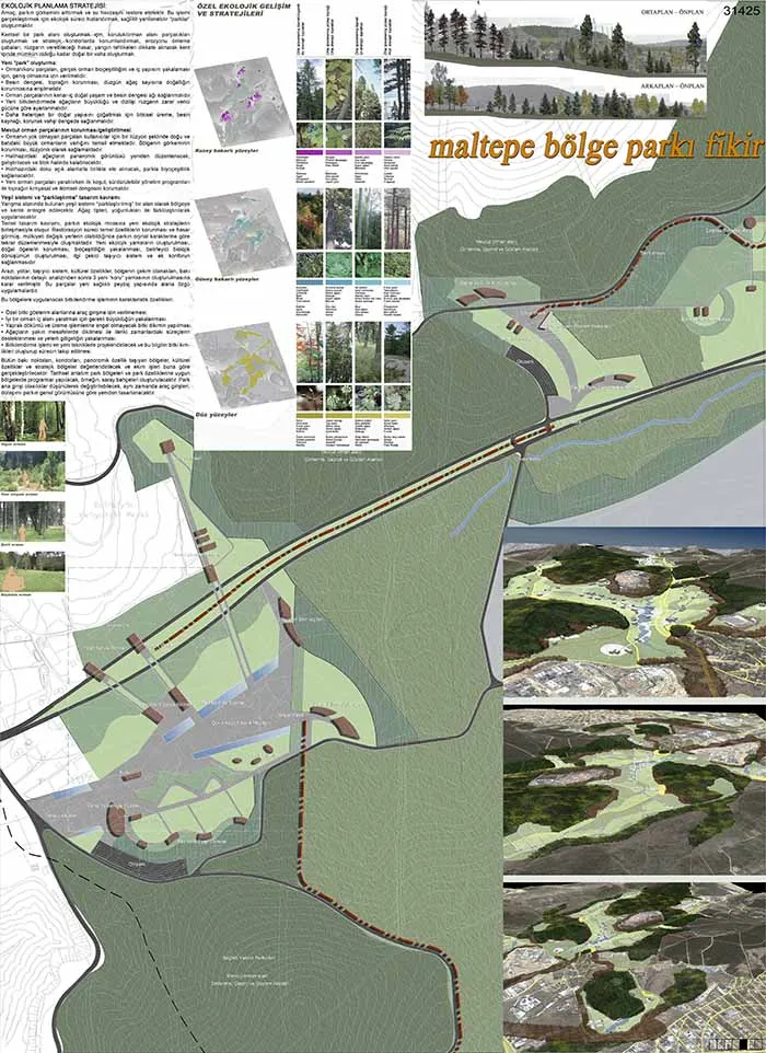 Istanbul Maltepe Regional Park Ideas Competition - 5