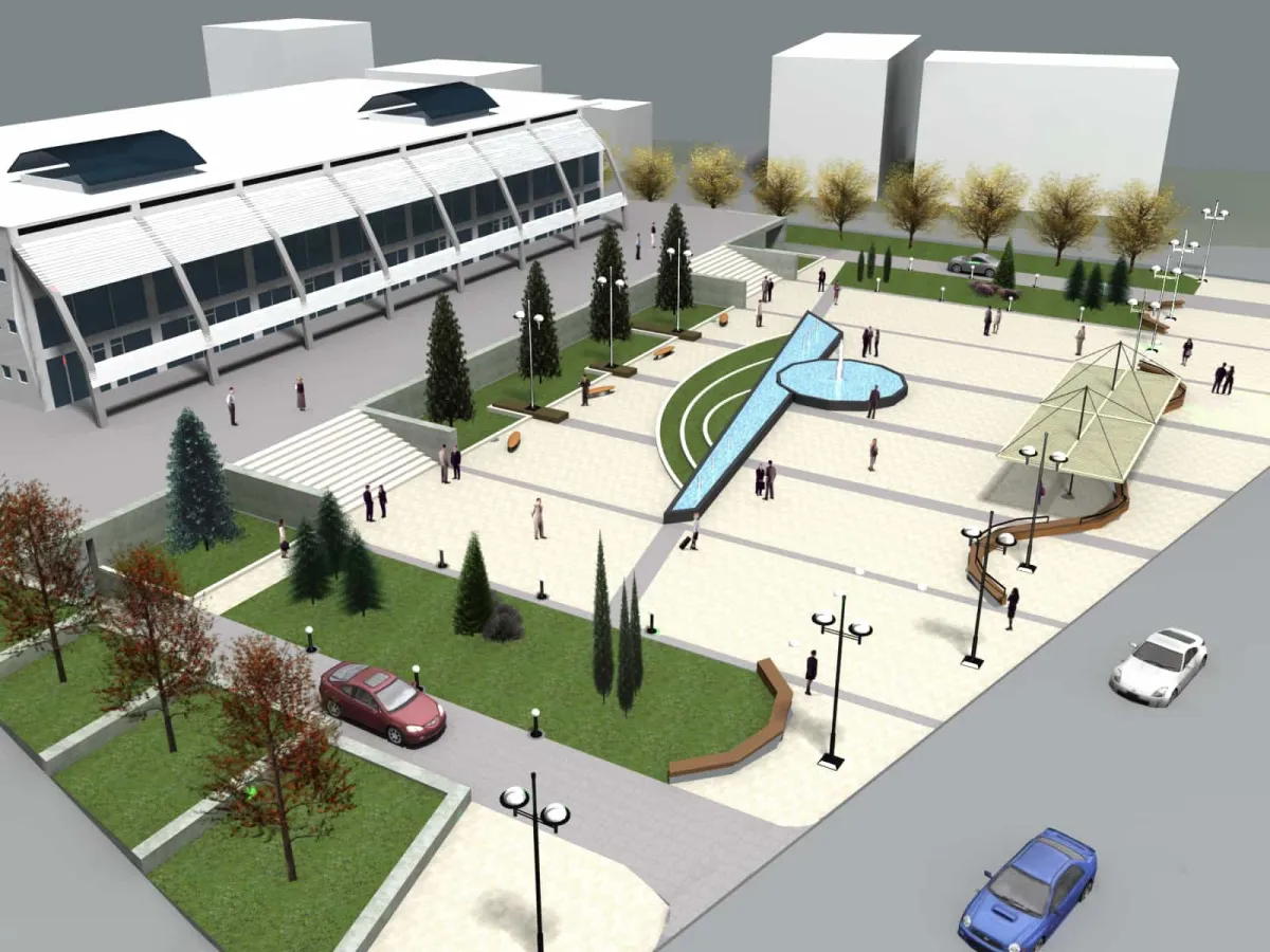 Akdağmadeni Mall Square and İstiklal Street Landscape Design Project