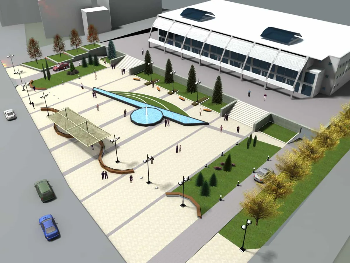 Akdağmadeni Mall Square and İstiklal Street Landscape Design Project - 2