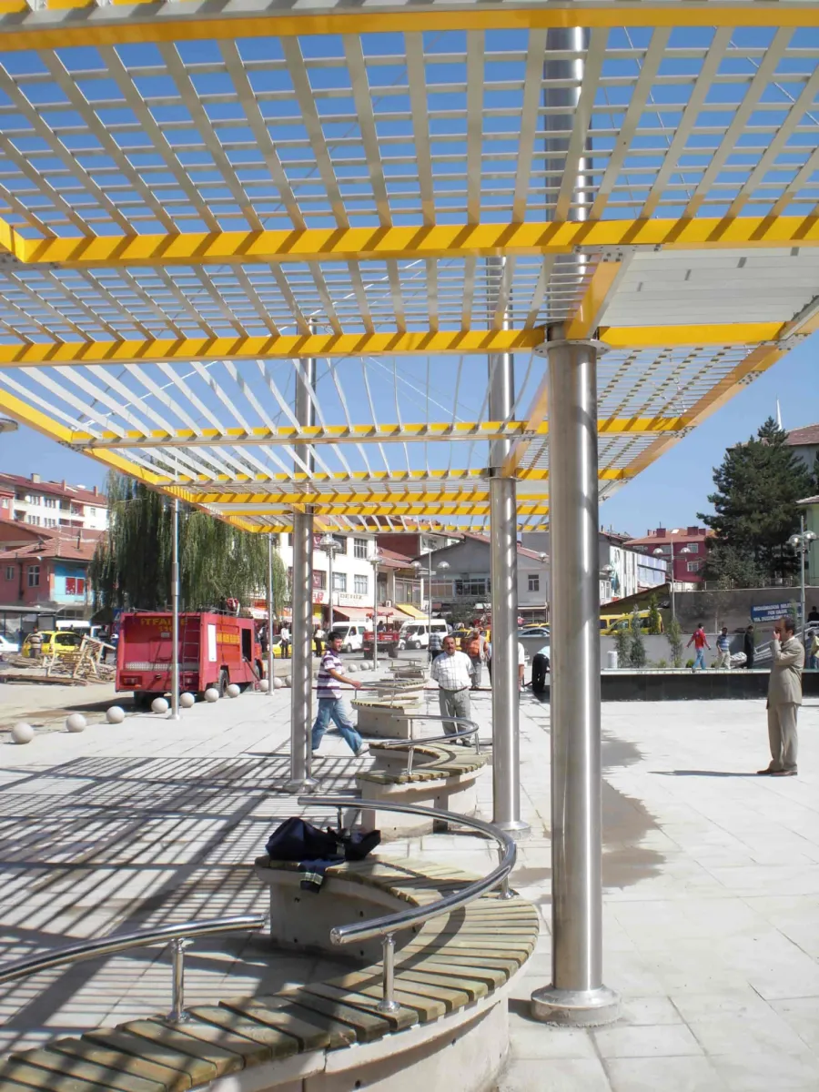 Akdağmadeni Mall Square and İstiklal Street Landscape Design Project - 6