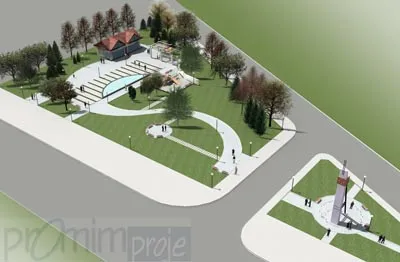 Hasanoğlan City Park Landscape and Architectural Design - 1