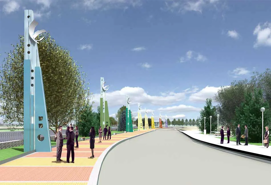 Aksaray Kılıçarslan Recreation Area Landscape and Architectural Design - 15