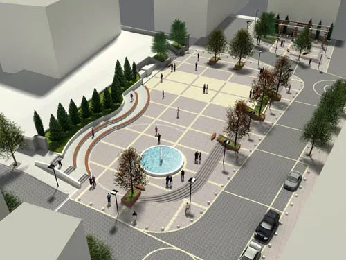 Akdağmadeni Town Square