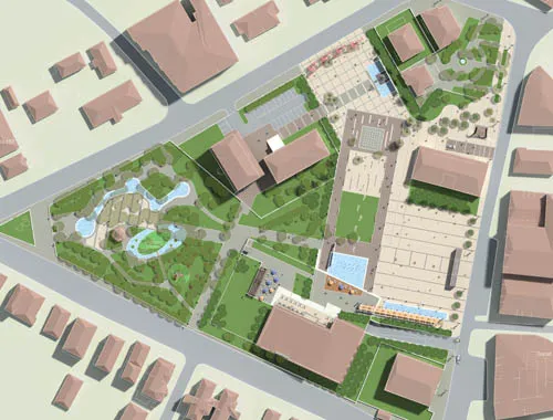 Kula Yunus Emre Town Square - 1