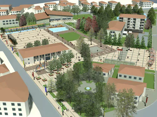 Kula Yunus Emre Town Square - 2