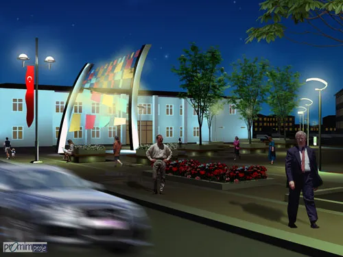 Kula Yunus Emre Town Square - 13