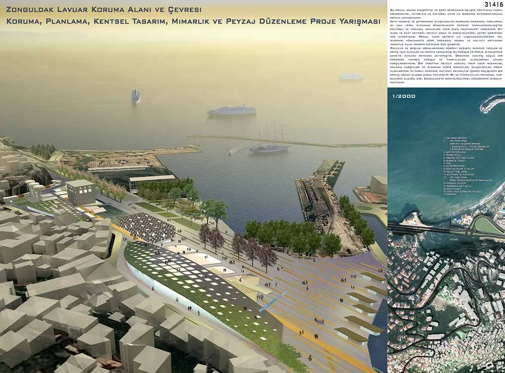 Zonguldak Lavuar Koruma Alanı ve Çevresi Kentsel Tasarım Proje Yarışması - 1