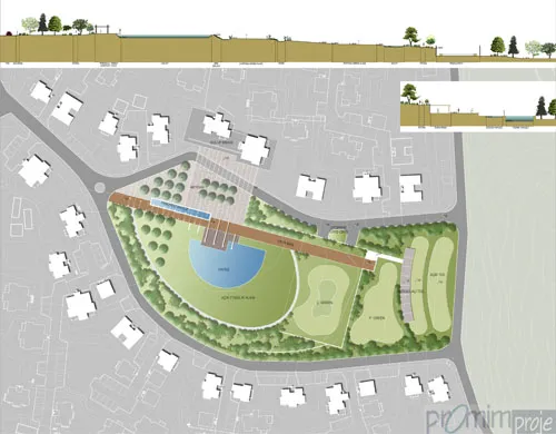 Golfkent Putting and Chipping Green Landscape Design Project - 1